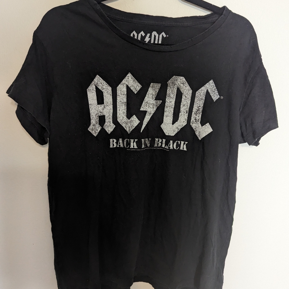 Women's ACDC Back In Black Shirt